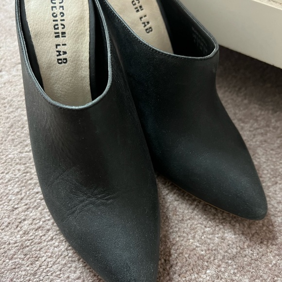 Vegan leather heeled mules - Picture 3 of 3